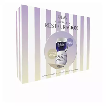 OLAY Набор: Дневной крем для лица Collagen Peptide SPF30 + Ночной крем для лица Retinol 24