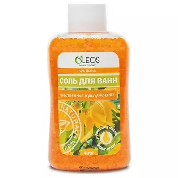 OLEOS Морская соль для ванн "Чувственное наслаждение" 400.0