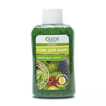 OLEOS Морская соль для ванн "Сибирское тепло" 400.0
