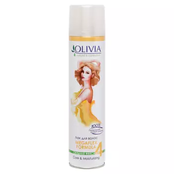 OLIVIA NATURAL & CONTROLLED Лак для волос с экстрактом жожоба 250.0