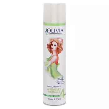 OLIVIA NATURAL & CONTROLLED Лак для волос с экстрактом зеленого чая 250.0