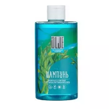 OLJE Натуральный шампунь против выпадения волос с экстрактом концентрата спирулины и кератина 450.0