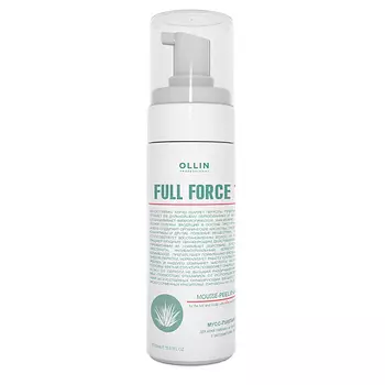 OLLIN PROFESSIONAL Мусс-пилинг для волос и кожи головы с экстрактом алоэ OLLIN FULL FORCE