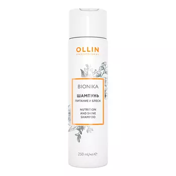 OLLIN PROFESSIONAL Шампунь «Питание и блеск» OLLIN BIONIKA