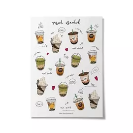 OMARIE Стикеры для ежедневника А6