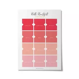 OMARIE Стикеры-разделители для ежедневника А6