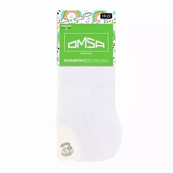 OMSA Kids 21C01 Носки детские супер укороченные Bianco 0