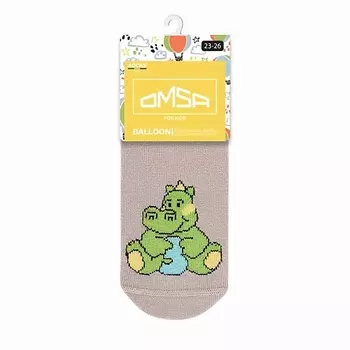 OMSA Kids 21P70 Носки детские цифры Grigio Chiaro 0