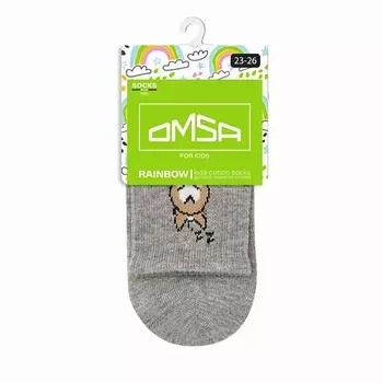 OMSA Kids 21P73 Носки детские Корги Grigio Melange 0
