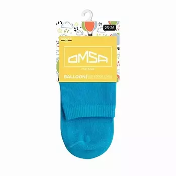 OMSA Kids 21С02 Носки детские гладь укороченные Blu 0
