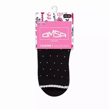 OMSA Kids 22P31 Носки детские в горошек Nero 0