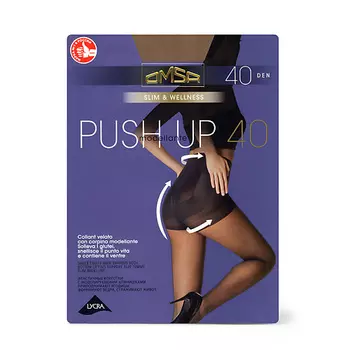 OMSA Колготки 40 ден PUSH-UP Caramello
