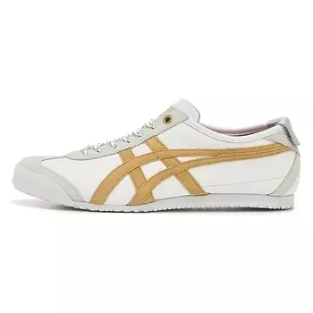 ONITSUKA TIGER Кроссовки MEXICO 66 Abrasion Resistant Low Top Casual Shoes Unisex White Gold