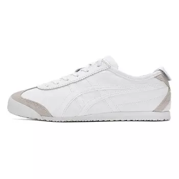 ONITSUKA TIGER Кроссовки MEXICO 66 Anti-Slip Wear-Resistant Low-Top Casual Shoes Unisex White Brown