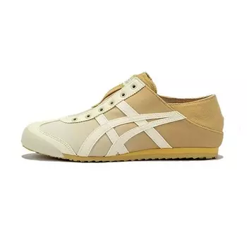 ONITSUKA TIGER Кроссовки MEXICO 66 Anti-Slip Wear-Resistant Low-Top Casual Shoes Yellow White