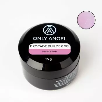 ONLY ANGEL Гель для наращивания ногтей с хлопьями юки