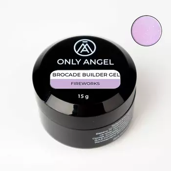 ONLY ANGEL Гель для наращивания ногтей с хлопьями юки