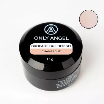 ONLY ANGEL Гель для наращивания ногтей с хлопьями юки