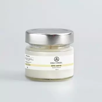 ONLY ANGEL Массажная свеча для тела Банановый чизкейк