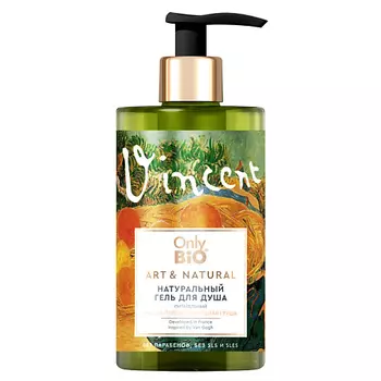 ONLY BIO Гель для душа Питательный Масло персика и спелая груша