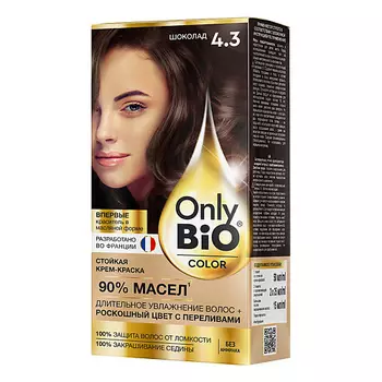 ONLY BIO Стойкая крем-краска для волос