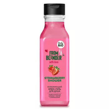 ONLY BIO Strawberry Shower Освежающий крем-гель для душа