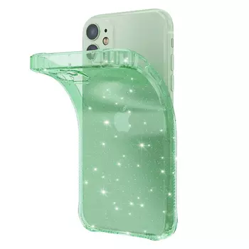 ONZO Прозрачный чехол на iPhone 11 противоударный с блестками