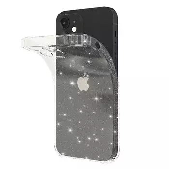 ONZO Прозрачный чехол на iPhone 12 блестящий