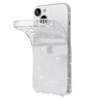 ONZO Прозрачный чехол на iPhone 14 блестящий