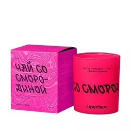 OPENFACE Свеча ароматическая «Чай со смородиной»