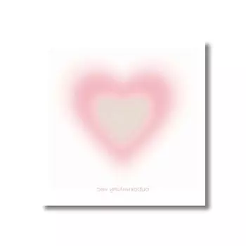 ОПРОКИНУТЫЙ ЛЕС Бумага для заметок 'peach aura heart'