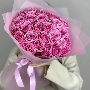 OPTROZ.RU 25 розовых роз Кения