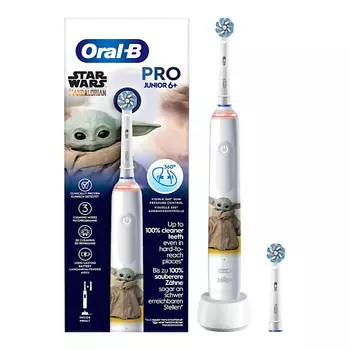 ORAL-B Детская электрическая зубная щетка Pro Junior Star Wars