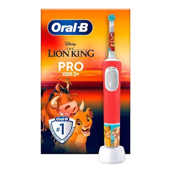 ORAL-B Детская электрическая зубная щетка Vitality Pro Kids Lion King
