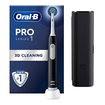 ORAL-B Электрическая зубная щетка Pro 1 Cross Action + Футляр