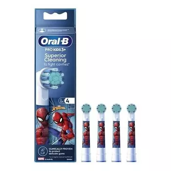 ORAL-B Насадки для детской электрической зубной щетки "Человек паук"