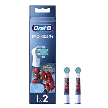 ORAL-B Насадки для детской электрической зубной щетки "Человек паук"