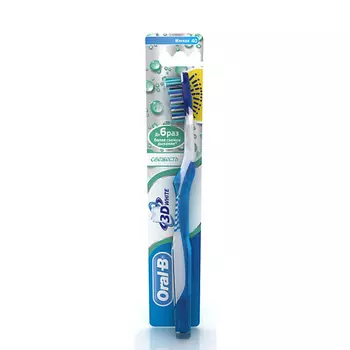 ORAL-B Зубная щетка 3D White Свежесть 40 мягкая