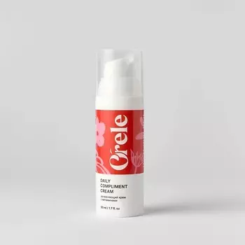 ORELE Крем для лица увлажняющий и питательный с витаминами С, Е и экстрактами растений