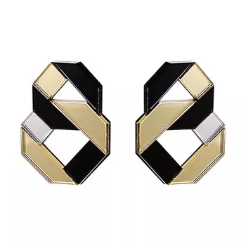 ORGALICA Серьги Переплетение , Базовая коллекция