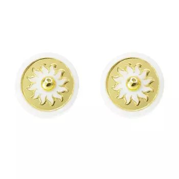 ORGALICA Серьги Восход мини, Возрождение