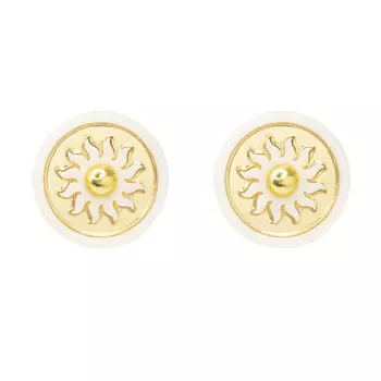 ORGALICA Серьги Восход мини, Возрождение