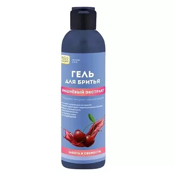 ORGANIC SHOCK Maslo Maslyanoe Гель для бритья Вишневый экстракт, забота и свежесть