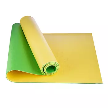 ORIGINAL FITTOOLS Коврик для йоги и фитнеса 6 мм + РЕМЕШОК для переноски, коврик нескользящий