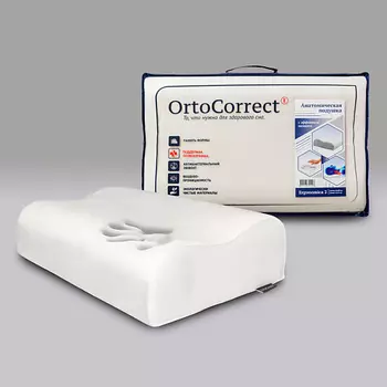 ORTOCORRECT Подушка анатомическая Эргономика 2