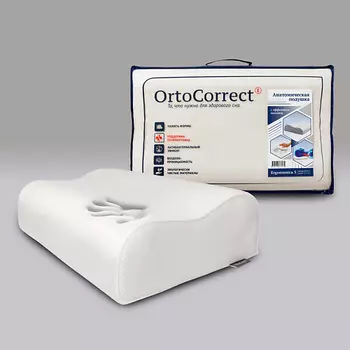 ORTOCORRECT Подушка анатомическая Эргономика 3