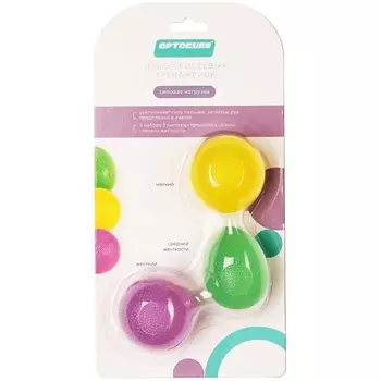 ОРТОСИЛА Набор эспандеров кистевых для тренировки и реабилитации