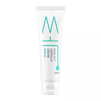 OTTIE Soak Out Centella Cream Barrier Слабокислотный успокаивающий крем с центеллой 50