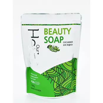 OUR HERB STORY Мыло-пенка для умывания с огурцом