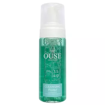 OUSE Очищающая пенка "Cleansing Foam" с AHA и гиалуроновой кислотой,Ph 3.5-4.0 150.0